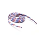 Transform your shoes with our "Tricolor" shoelaces. The unique blend of white, red, and blue in a gradient with transparent tips adds sophistication and style.